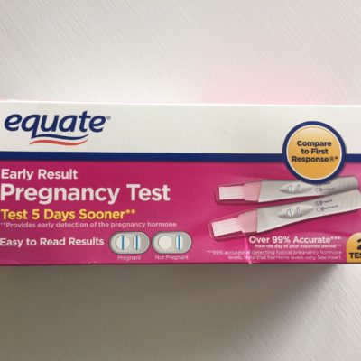 In Which I Find Myself Taking a Pregnancy Test